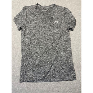 Women's Under Armour T-Shirt, Size M, Gray or Black athletic wear